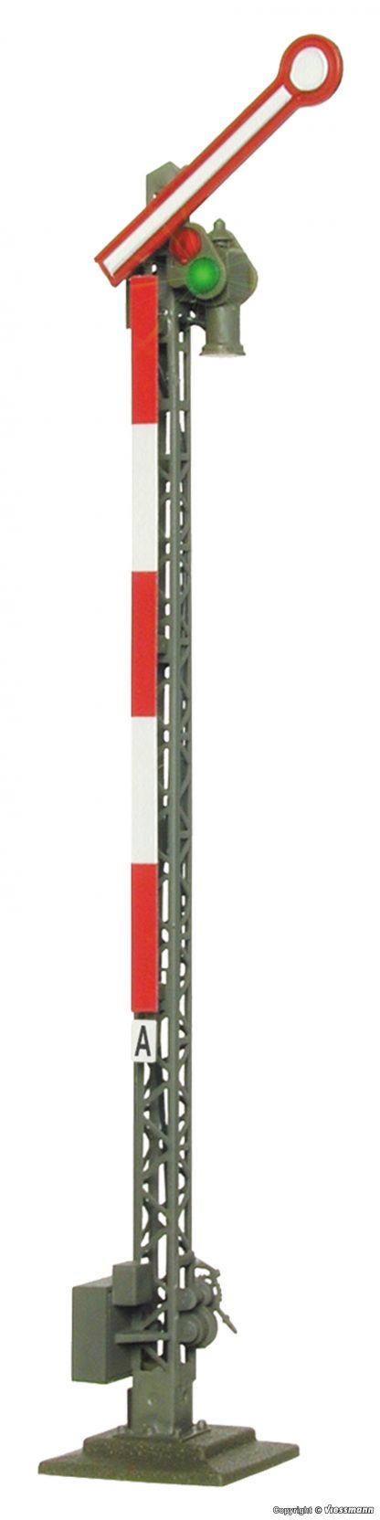 Viessmann 4500 H0 Form-Hauptsignal mit Gittermast, einflügelig