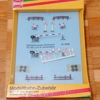 Busch H0/N 6020 Bahnschranken Sortiment