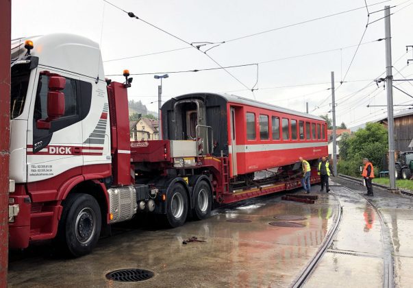 Appenzeller Zuege fahren bald in Afrika Abtransport-1_Appenzeller Bahnen_6 8 19