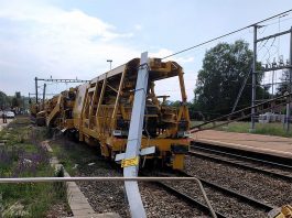 Bauzugentgleisung Bahnverkehr im Bahnhof Busswil_SBB CFF FFS_25 5 19