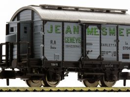 Fleischmann-845711 N Rete Adriatica SFM Weinfasswagen Jean Mesmer Geneve_Modelleisenbahn Muenchen_28 9 19