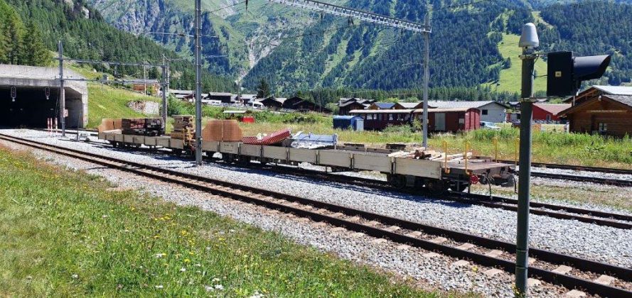 MGB Kollision Stephan-Holzer-Tunnel Oberwald Teile Zug 1_Christoph Scheidegger_5 7 20