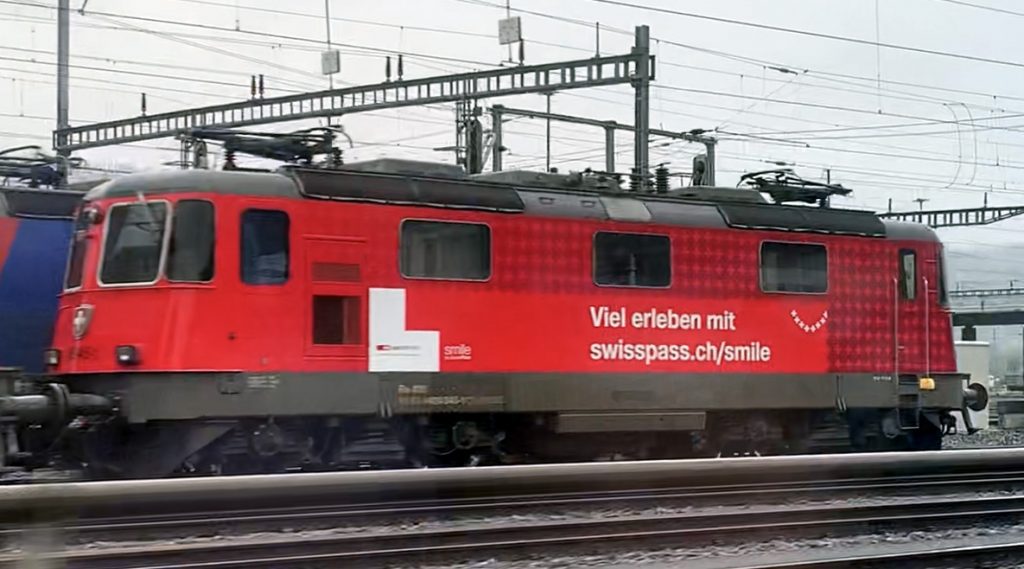 SBB Cargo Re 420 345 Swisspass Smile_Nicolas Leutenegger_29 8 20