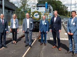 Suedanbindung Hafenbahn Auhafen Schweizerhalle Eroeffnung_Hafenbahn Schweiz_24 8 20