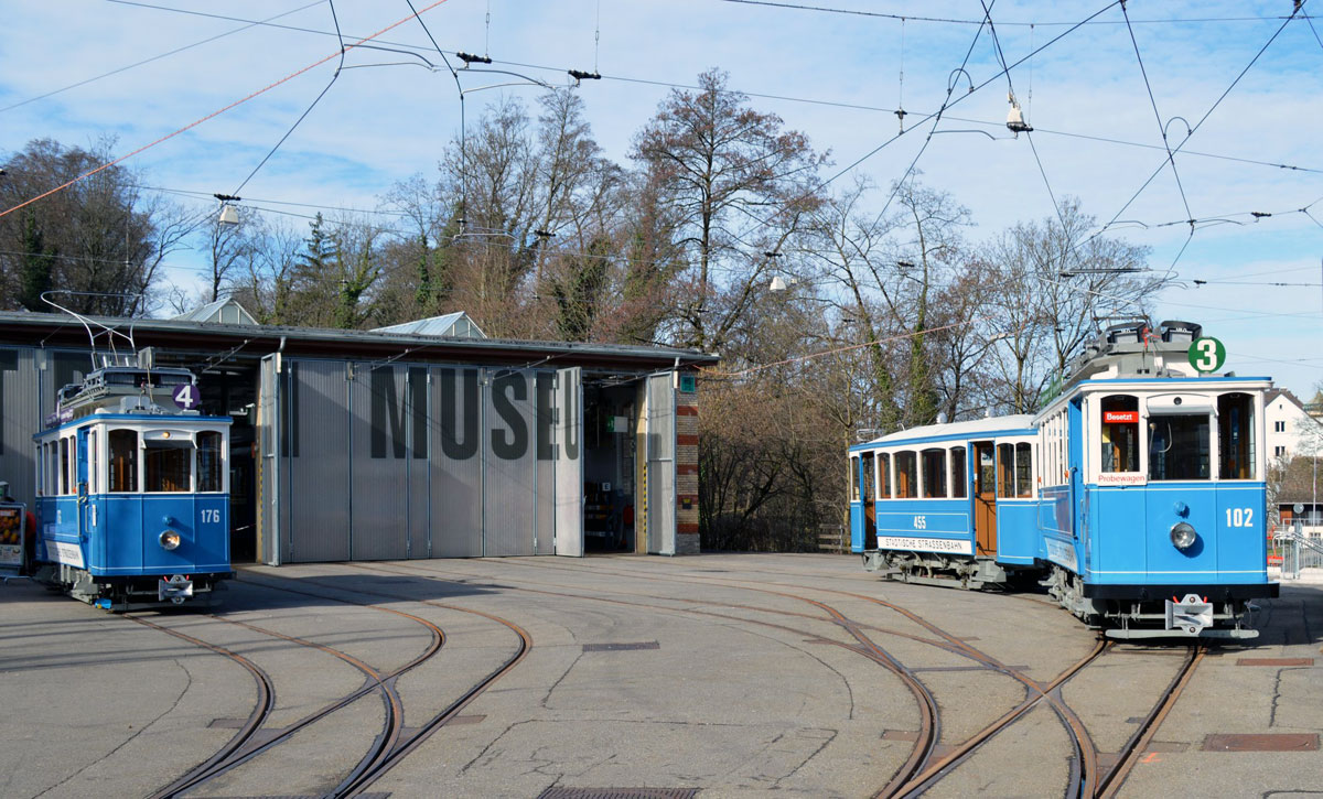 Tram Museum Zuerich Tramzuege historisch_TMZ_2019