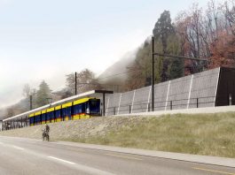 Visualisierung neuer Bahnhof Waldenburg Waldenburgerbahn WB_BLT