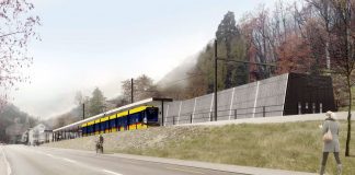 Visualisierung neuer Bahnhof Waldenburg Waldenburgerbahn WB_BLT