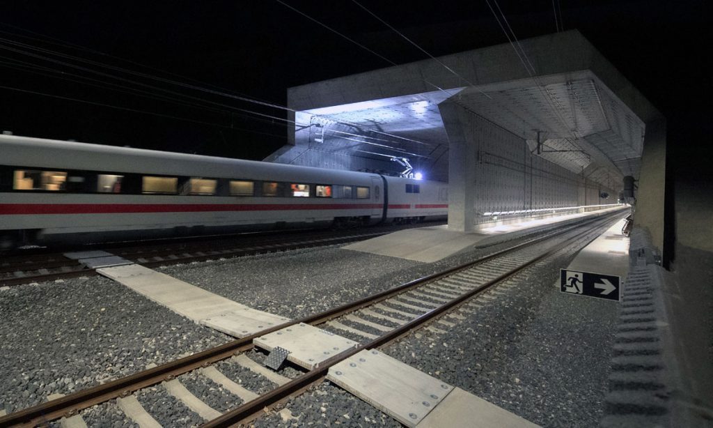 ceneri basistunnel stand der arbeiten trotz