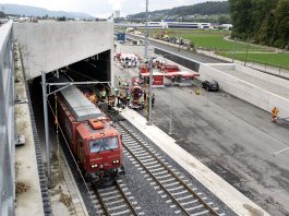 Einsatzkraefte Rettungsuebung Portal Eppenbergtunnel_SBB CFF FFS_23 9 20