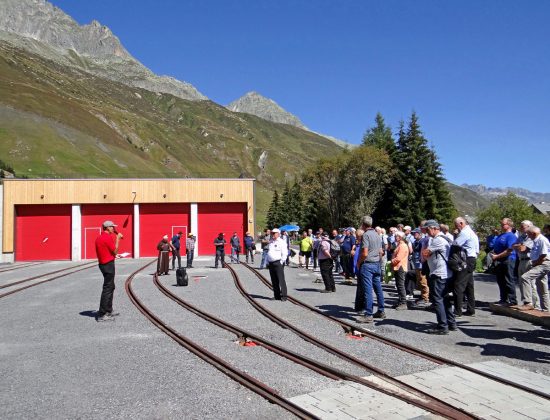 Einweihung DFB Wagenremise Realp 1_Heinz Unterweger_4 9 20