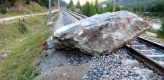 Pontresina Bernina Suot Steinschlag_RhB_08 09 20