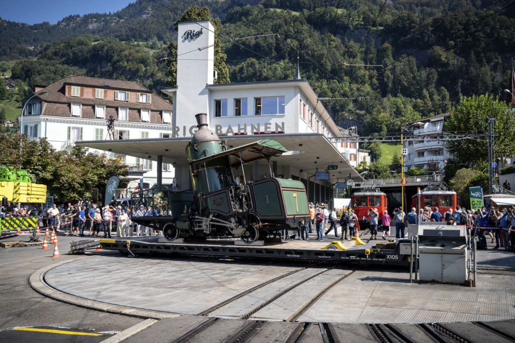 Rigi Zahnrad-Tenderdampflokomotive H 12 7 2_Venzin Buehler Fotografen_15 9 20