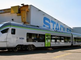 Rollout Stadler BLS FLIRT RABe 528 104 Erlen 35_Sandro Hartmeier_9 9 20