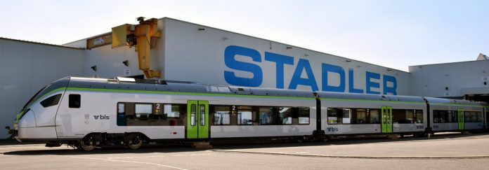 Rollout Stadler BLS FLIRT RABe 528 104 Erlen 36_Sandro Hartmeier_9 9 20