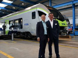 Rollout Stadler BLS FLIRT RABe 528 104 Erlen 9_Sandro Hartmeier_9 9 20