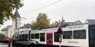 Bremgarten Auto Bremgarten-Dietikon-Bahn zusammengestossen_Kapo AG_23 10 20