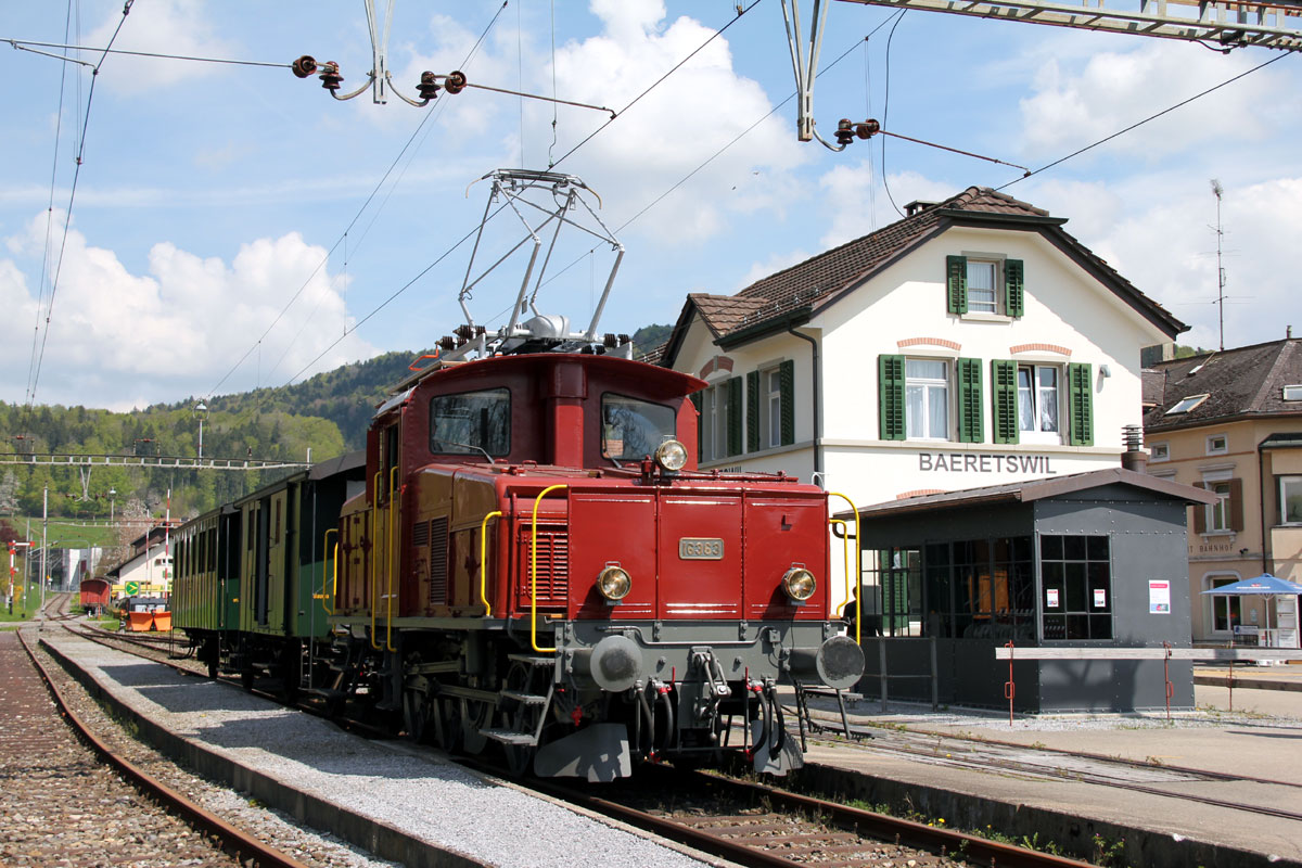 Ee 33 16363 Personenzug Bahnhof Baeretswil_DVZO Hugo Wenger_22 4 16