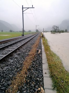 Zentralbahn: Unterbruch und Bahnersatz aufgrund Hochwasser
