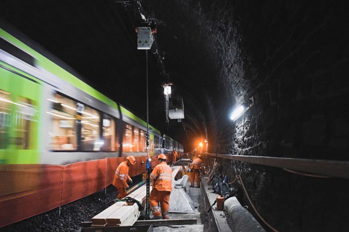 Loetschberg Scheiteltunnel Sanierung Sommer_BLS_2019