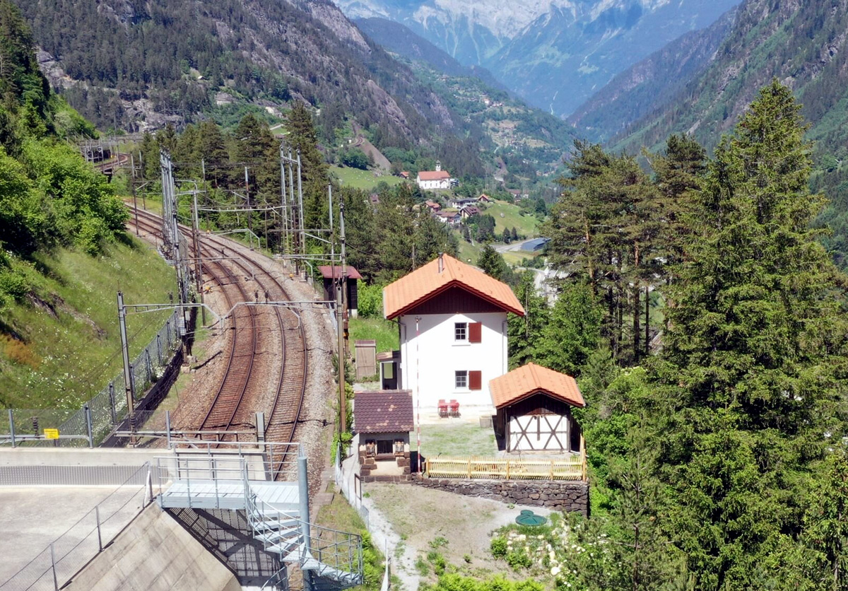 Waerterhaus Eggwald Gotthard Nordrampe_SBB Historic_2020