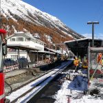 Bahnhof Bever Bau Abstellgleis_RhB_28 10 20