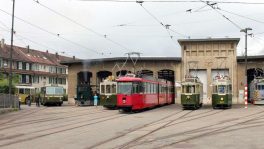 Bernmobil historique: Oldtimerfahrten und Tram-Museum geöffnet