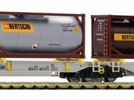N-Fleischmann-825026 AAE T2000 mit Bertschi-Tankcontainern_Modelleisenbahn Muenchen_25 9 20