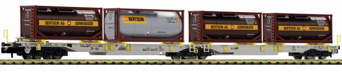 N-Fleischmann-825026 AAE T2000 mit Bertschi-Tankcontainern_Modelleisenbahn Muenchen_25 9 20