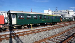 Railvetica: Revision der Drehgestelle vom Gesellschaftswagen AB 4212