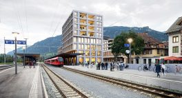 Projektwettbewerb Entwicklung Bahnhofareal: Projekt «Gleis 1» für den Bahnhof Ilanz