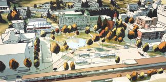 Illustration Zielkonzept RhB Bahnhof Davos Dorf_Metron_15 12 20