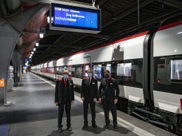 Zugpersonal Erste Fahrt ZSO CBT_SBB CFF FFS_13 12 20