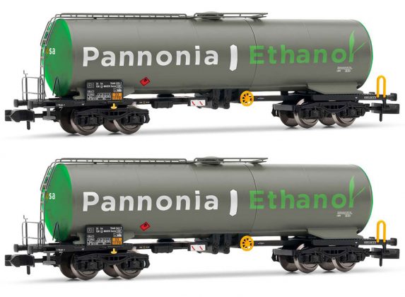 Arnold N hn6536 Wascosa Kesselwagen-Set Pannonia Ethanol_Hornby_1 21