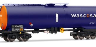 Arnold N hn6538 Wascosa Kesselwagen blau orange_Hornby_1 21