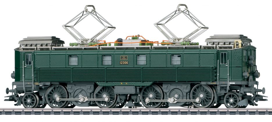 H0 39511 SBB Be 46 12306 tannengruen hellgrau Fahrwerk_Maerklin_1 21