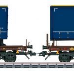 H0 47111 AAE Cargo Taschenwagen Sdgmns Gardinenplanen-Sattelauflieger DSV_Maerklin_1 21
