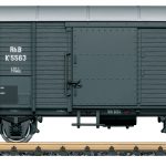 IIm G LGB 43814 RhB gedeckter Gueterwagen K1 5563 grau_Maerklin_1 21