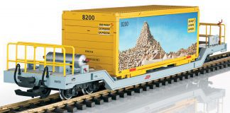IIm G LGB 45925 schraeg RhB Containerwagen Sb-t 65659 Postcontainer_Maerklin_1 21