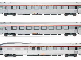 Jouef H0 hj4144 SNCF Wagenset TEE L Arbalete 3-teilig_Hornby_1 21
