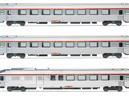 Jouef H0 hj4144 SNCF Wagenset TEE L Arbalete 3-teilig_Hornby_1 21