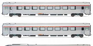 Jouef H0 hj4144 SNCF Wagenset TEE L Arbalete 3-teilig_Hornby_1 21