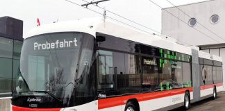 VBSG Batterie-Gelenktrolleybusse Lightram Hess Wagen 102_Stadt St Gallen_7 1 21