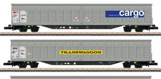 Z 82418 Grossraum-Schiebewandwagen Habbiillnss SBB Cargo Habbiins 17 Transwaggon Habbiillns RCA_Maerklin_1 21