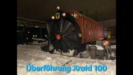 SBB Historic Rotary Xrot 100 von Arth-Goldau nach Brugg überführt