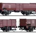 01036 TT Güterwagenset DB SBB DSB offene Gueterwagen EUROP Steinkohle_Tillig_1 21