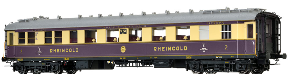 46434 H0 DRG Rheingold-Schnellzugwagen SB4uk 10 709 Koeln_Brawa_1 21