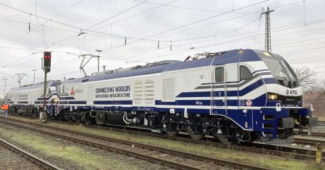 Erfolgreiche Abnahme von den ersten 2 Eurodual für VTG/Retrack - Die «Lena» und «Nina» unterwegs in Deutschland