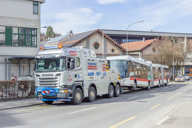 Erster Doppelgelenkbatterietrolleybus VBSG eingetroffen 3_Daniel Widmer_22 2 21