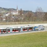 Erster Doppelgelenkbatterietrolleybus VBSG eingetroffen 9_Daniel Widmer_26 2 21