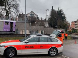 Unfall Hinwil ST Schienentraktor Tm II 230 864_Kapo ZH_5 3 21